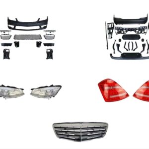 W221 S SERISI UYUMLU S63 & S65 Body Kit (Far ve Stop Dahil Full set)