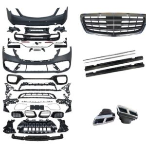 W222 2014-2020 S SERISI IÇIN UYUMLU S63 GÖRÜNÜM BODY KIT