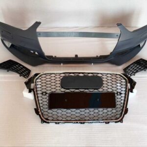 A4 2013-2015 IÇIN UYUMLU RS4 ÖN TAMPON SETI