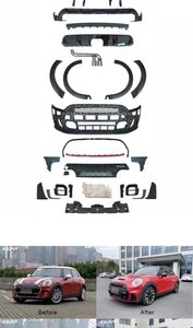 COOPER F55 İÇİN (4 KAPI) JCW BODY KIT - MAKYAJLI GÖRÜNÜM FULL SET