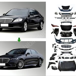 W221 S SERİSİ İÇİN UYUMLU 2021+ GÖRÜNÜM W223 S450 FACELİFT