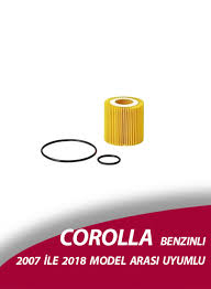 COROLLA 06-18 YAG FILTRESI AURIS 07-18 / AVENSIS 10-15 / YARIS 09-18 / CHR 16-19 1.8 BENZINLI