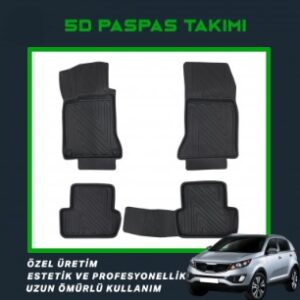 Sportage 2011-2015 5D Havuzlu Paspas Takımı