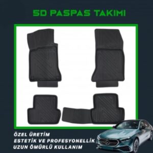 W213 2017-2023 5D Havuzlu Paspas Takımı