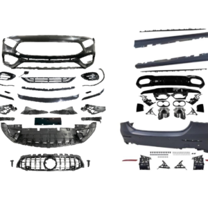 W177 2018+ A SERISI  SEDAN  IÇIN UYUMLU A45 BODY KIT (ARKA TAMPONLU SET)