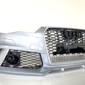 A6 2015-2018 IÇIN UYUMLU RS6 ÖN TAMPON PANJUR SETI (KROM ÇERÇEVE)