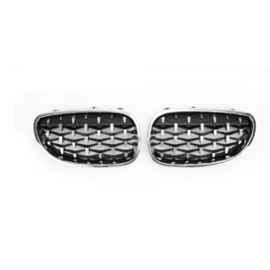 5 SERISI E60 2004-2009 IÇIN UYUMLU DIAMOND PANJUR (BÖBREK) KROM ÇERÇEVE