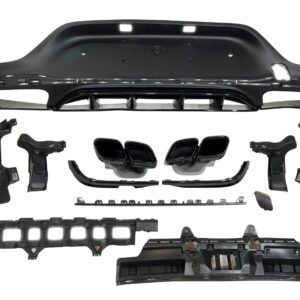 X253 GLC 2016-2019 COUPE UYUMLU GLC 63 DİFÜZÖR VE EGZOZ SETİ