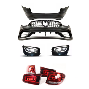 X253 GLC 2016-2019 IÇIN UYUMLU 2020+ FACELIFT BODY KIT (DÖNÜSÜM)