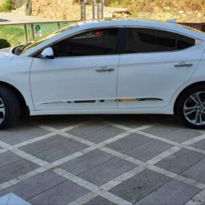 ELANTRA 2016-2019 IÇIN UYUMLU CAM ÇITASI NIKELAJ 10 PARÇA