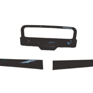 D-MAX IÇIN UYUMLU 2018+ BAGAJ AÇMA KOLU KAPLAMASI SIYAH