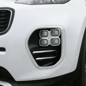 SPORTAGE 2016-2019 IÇIN UYUMLU ÖN SIS KAPLAMASI BÜYÜK MODEL NIKELAJ