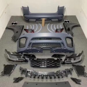 RR SPORT 2014-2017 IÇIN 2018+ SVR FACELIFT BODY KIT (4 LENS FAR VE LED STOP DAHIL)