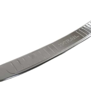 X-TRAIL 2014-2017 IÇIN UYUMLU ARKA TAMPON ÜST KORUMASI KROM