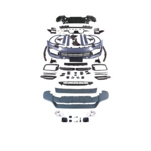 CAYENNE COUPE 2018-2022 (9Y0.1) 3.0T İÇİN TURBO GT BODY KIT (KARBON DİFÜZÖR İLE)