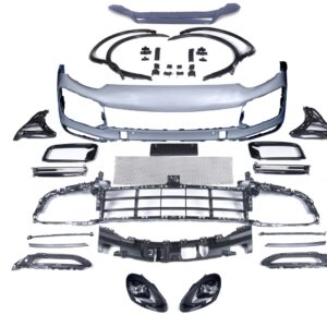 CAYENNE 2014-2017 IÇIN FACELIFT 2018+ TURBO I BODY KIT (Farlar Dahil)