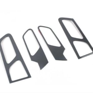 2008 IÇIN UYUMLU IÇ KAPI AÇMA KOLU KAPLAMA - KARBON