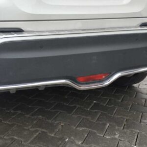 C-HR 2016-2019 IÇIN UYUMLU ARKA TAMPON ALT ÇITASI NIKELAJ