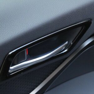 C-HR 2016-2019 IÇIN UYUMLU KAPI KOLÇAK KAPLAMA TITANYUM SIYAH