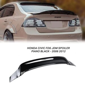 Civic 2006-2012 FD6 JDM Spoiler Piano Black