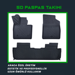 BYD Seal U EV 2024+ 5D Havuzlu Paspas