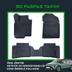 Bayon 2021+ 5D Havuzlu Paspas Takımı