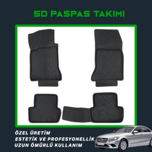 W205 2014-2021 5D Havuzlu Paspas Takımı