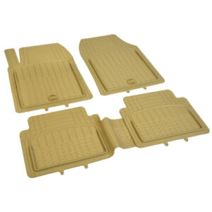 Pufi Kauçuk Paspas Universal Racing Havuzlu Bej