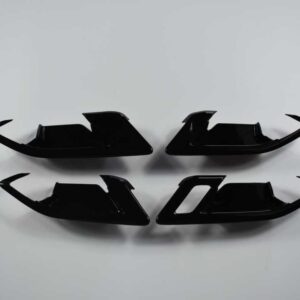 GOLF 8 IÇIN UYUMLU IC KAPI ACMA KOLU KAPLAMA - PIANO BLACK